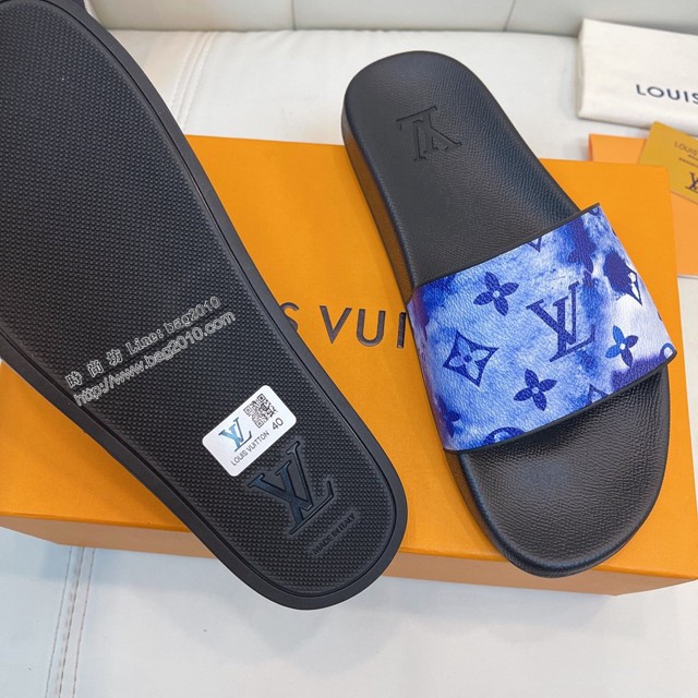 LV專櫃經典款涼拖鞋 高版本LOUIS VUITON路易威登最新款拖鞋情侶款 dx2702